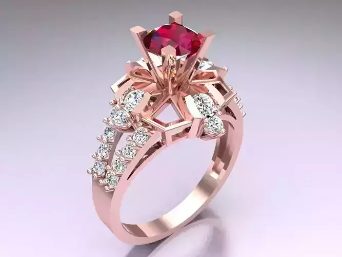 Diamond Ring - Womens Rings - SN365