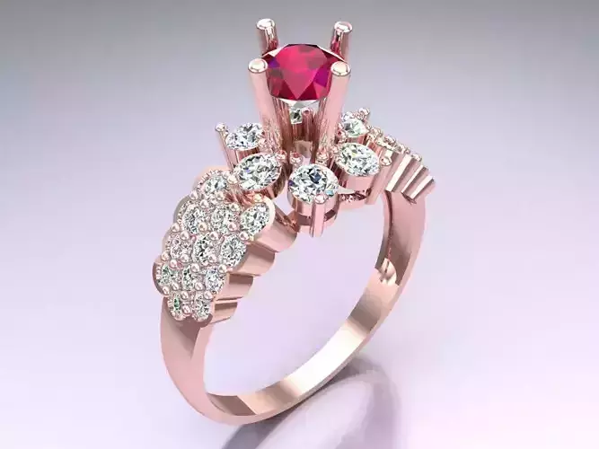 Diamond Ring - Womens Rings - SN366