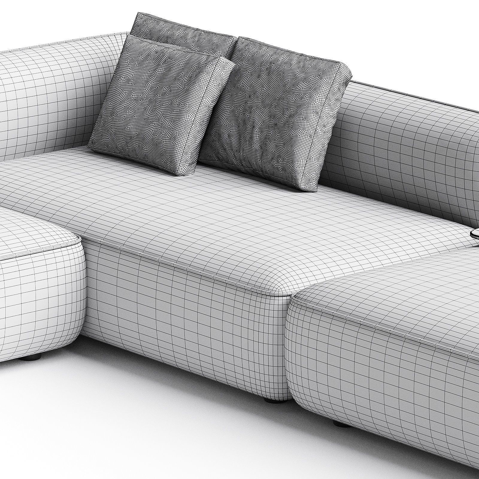 Sofa Cosy 3d model 3D model_2