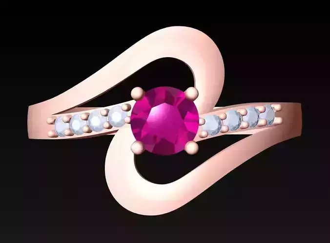 Diamond Ring - Womens Rings - SN384