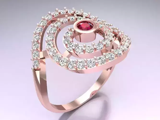 Diamond Ring - Womens Rings - SN389