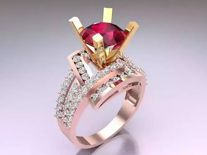 Diamond Ring - Womens Rings - SN415