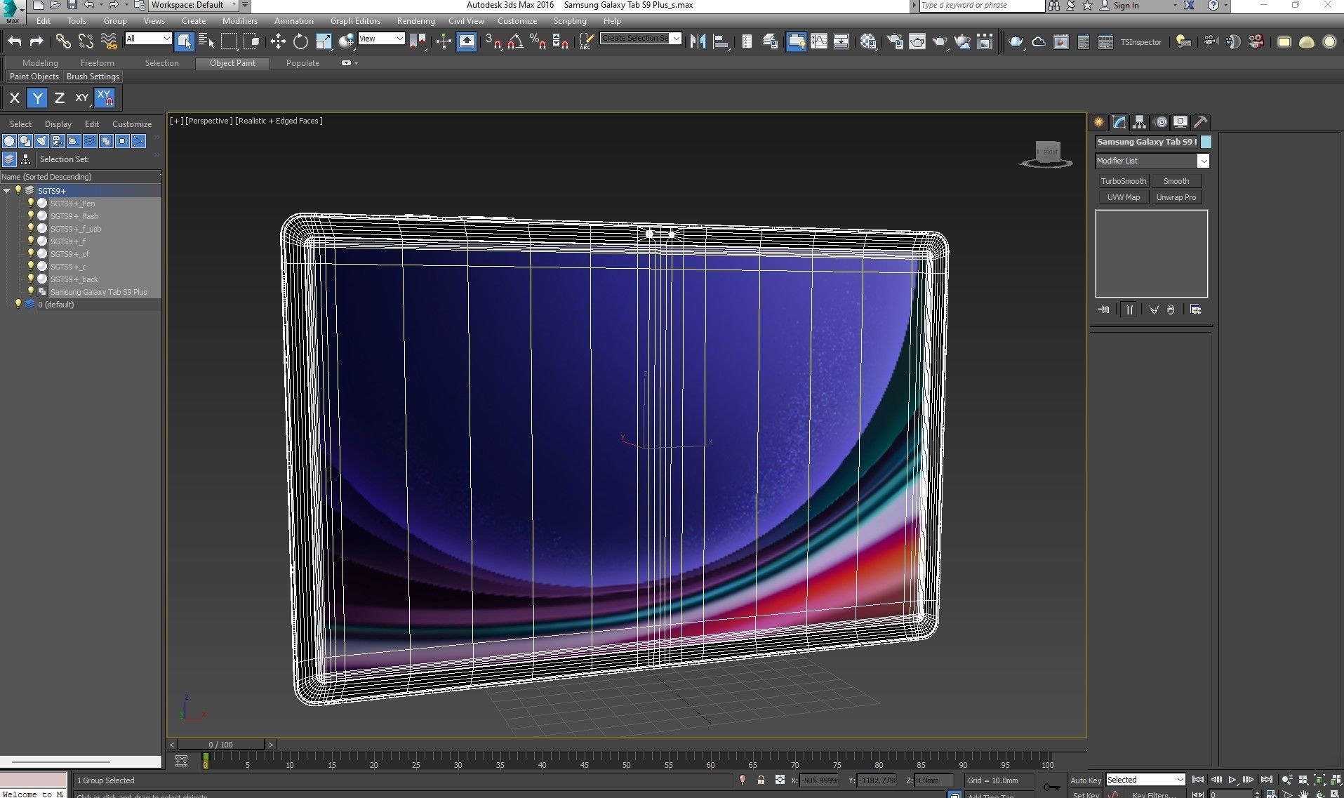 Samsung Galaxy Tab S9 Plus 3D model_31