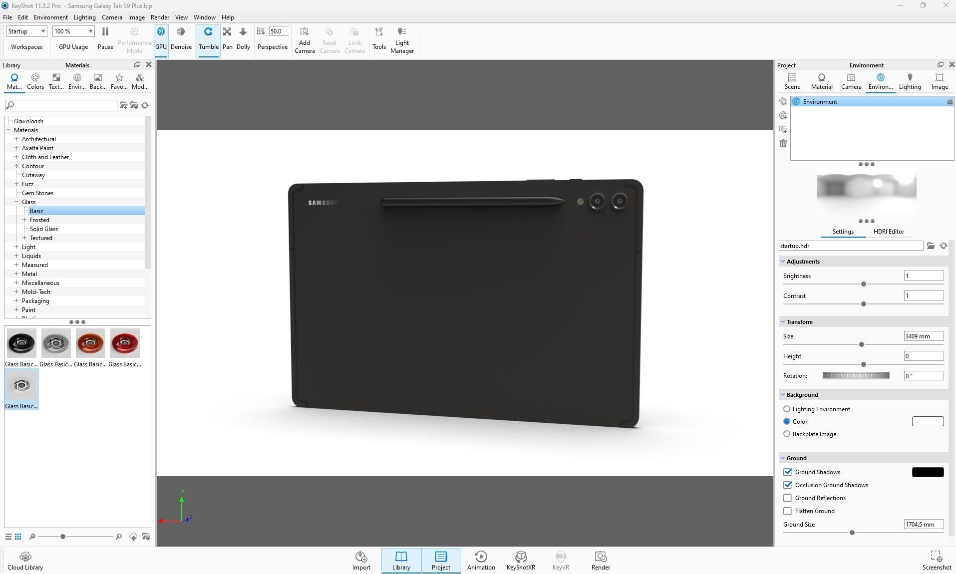 Samsung Galaxy Tab S9 Plus 3D model_30