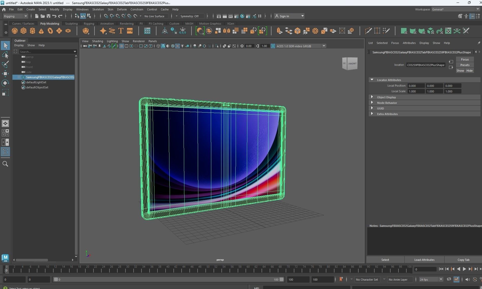 Samsung Galaxy Tab S9 Plus 3D model_32