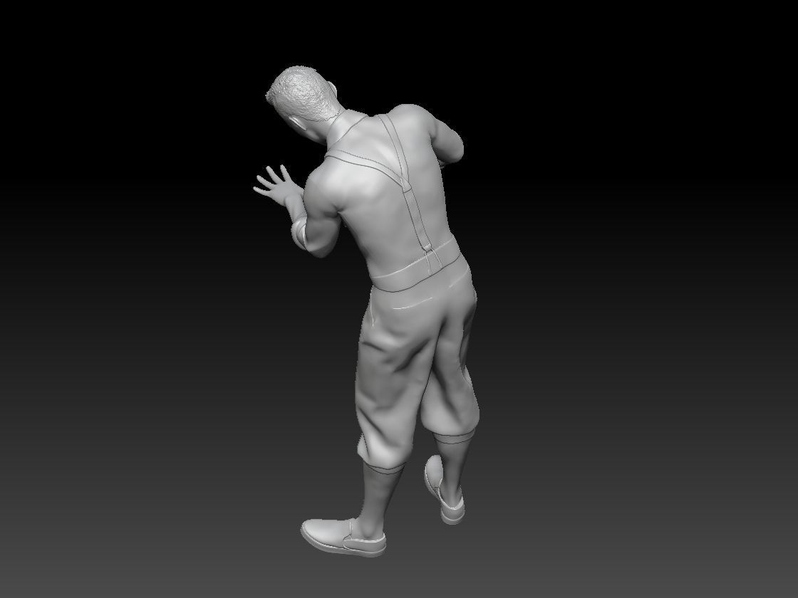 TATTOO STUDIO MAN 2 3D print model_3