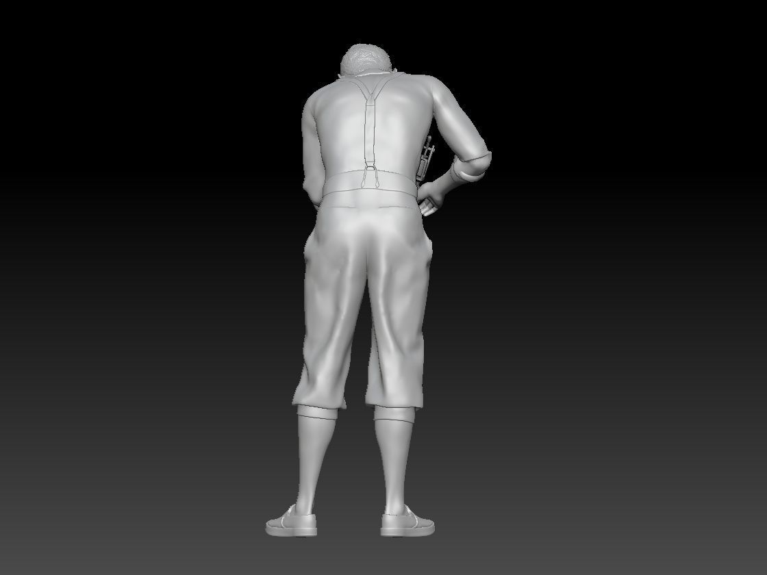 TATTOO STUDIO MAN 2 3D print model_4