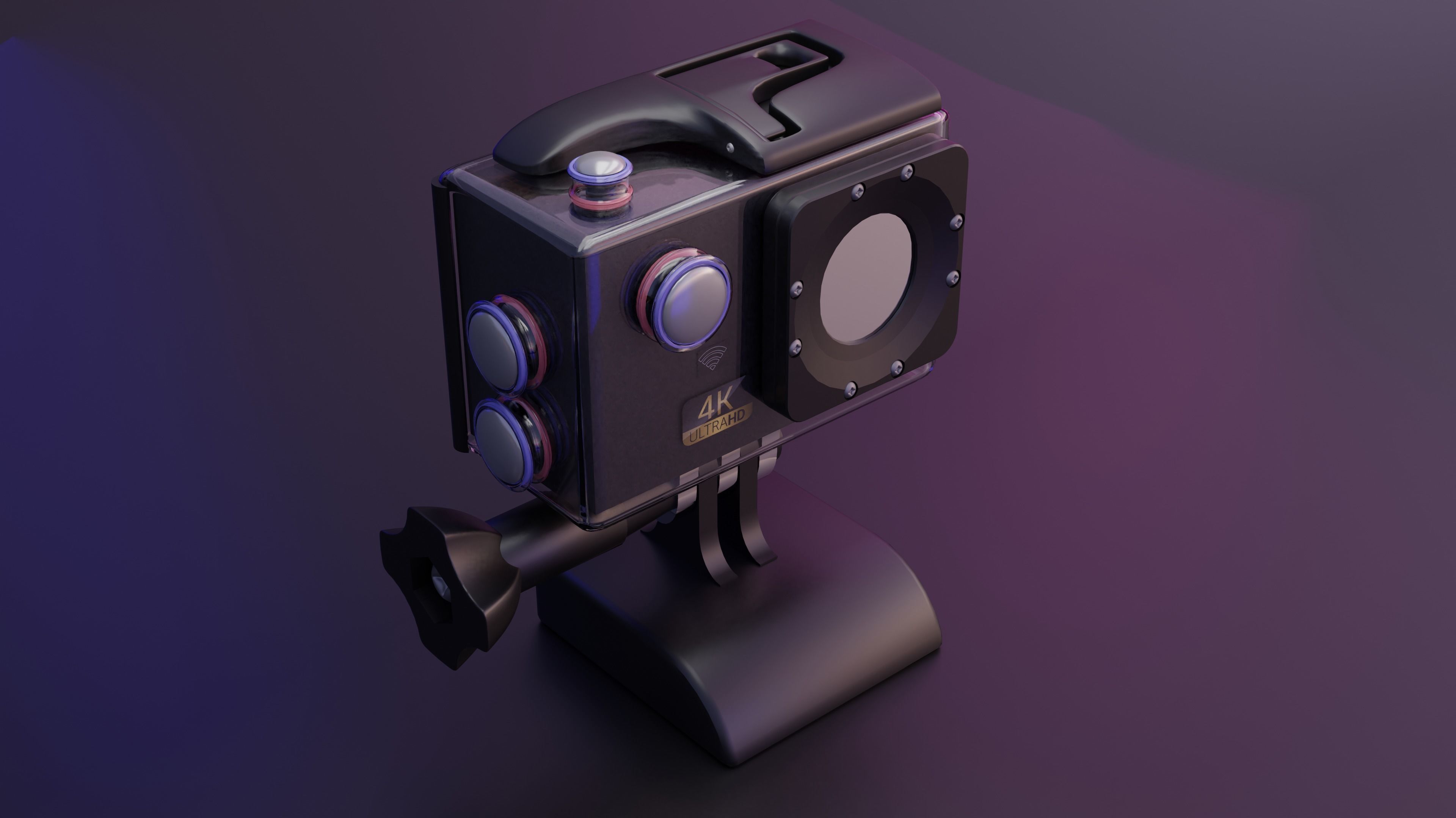 Vlog motion camera 3D model_1