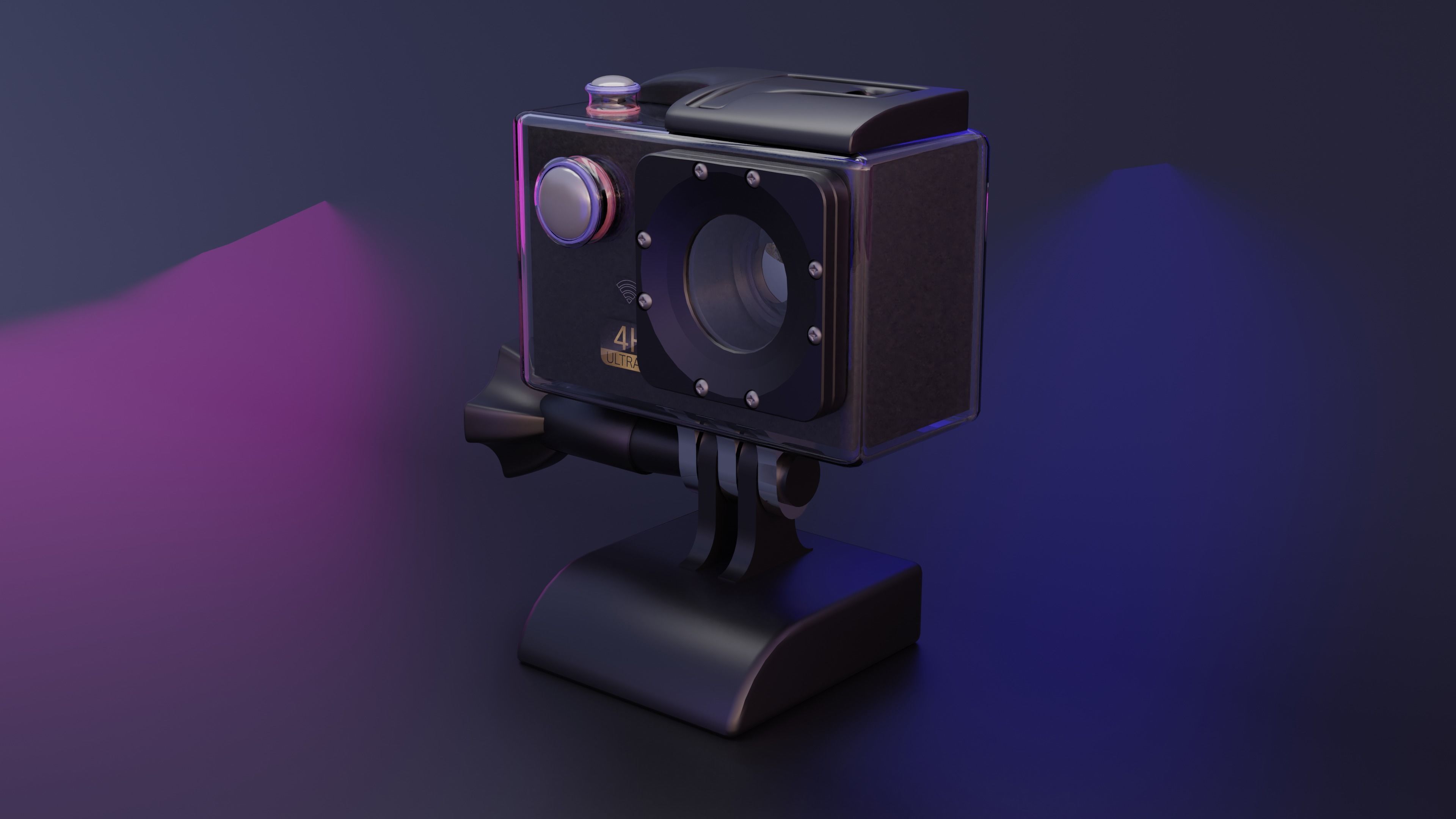 Vlog motion camera 3D model_4