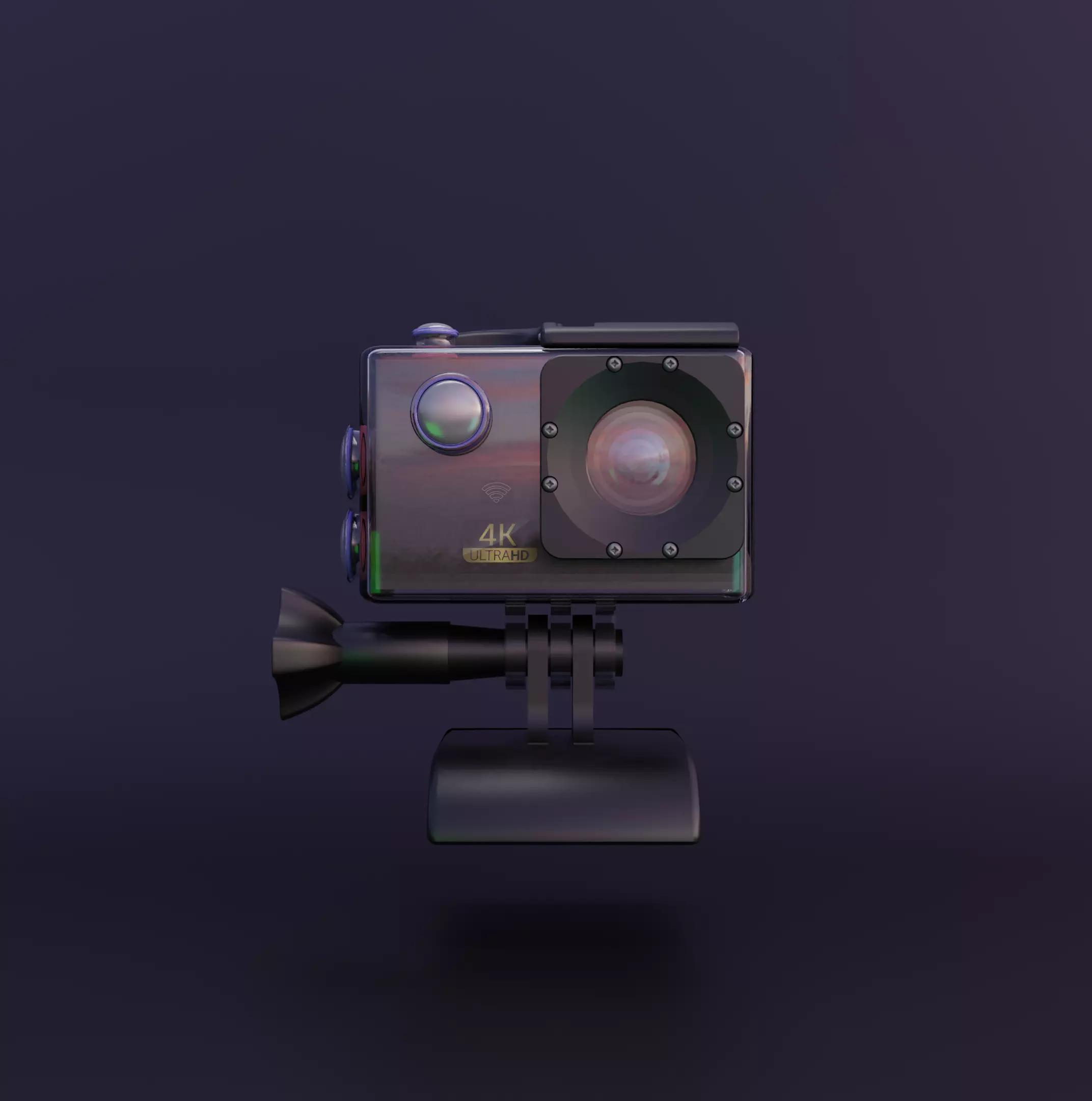 Vlog motion camera 3D model_0