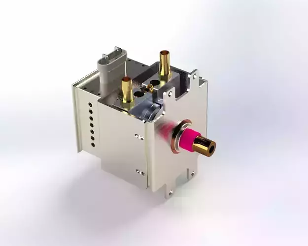 Electrical Equipment Magnetron Microwave 3D model