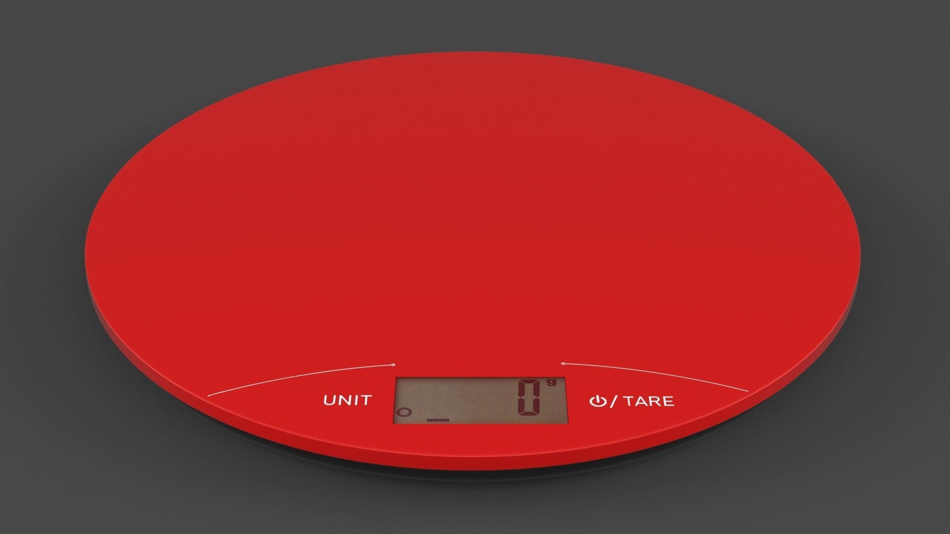 Kitchen Scale 3D model_1