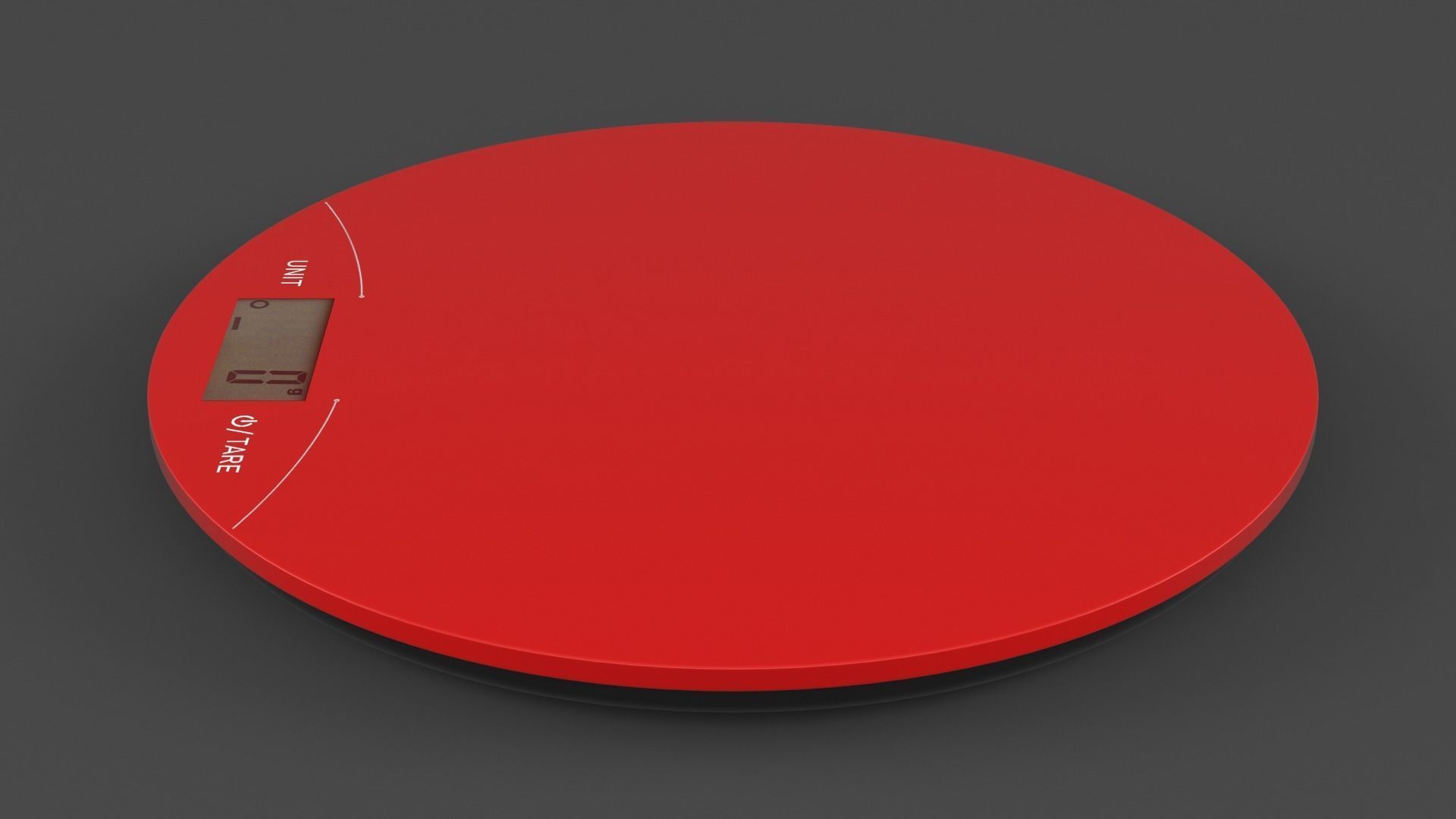 Kitchen Scale 3D model_2
