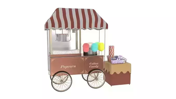 Cotton Candy stand 