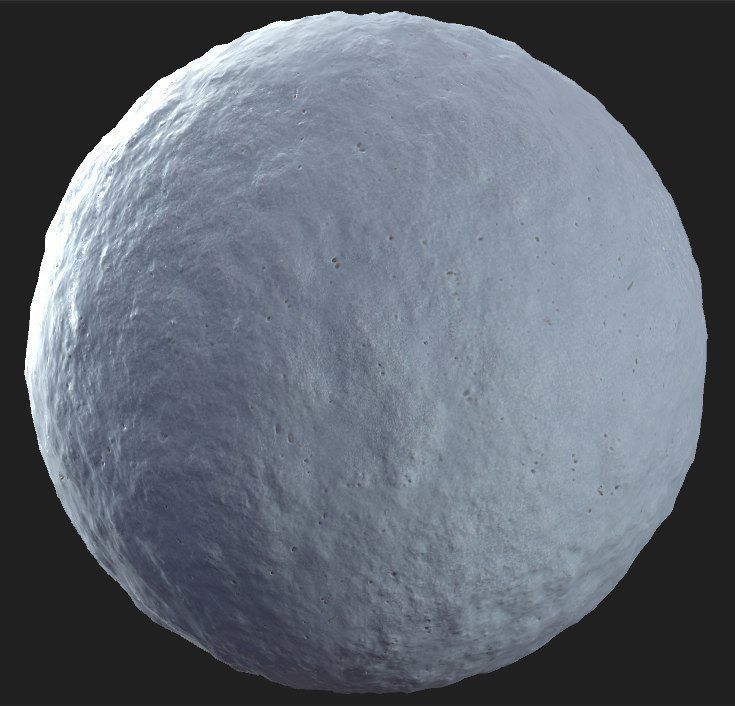 Snow 4K seamless PBR texture Texture Texture | CGTrader