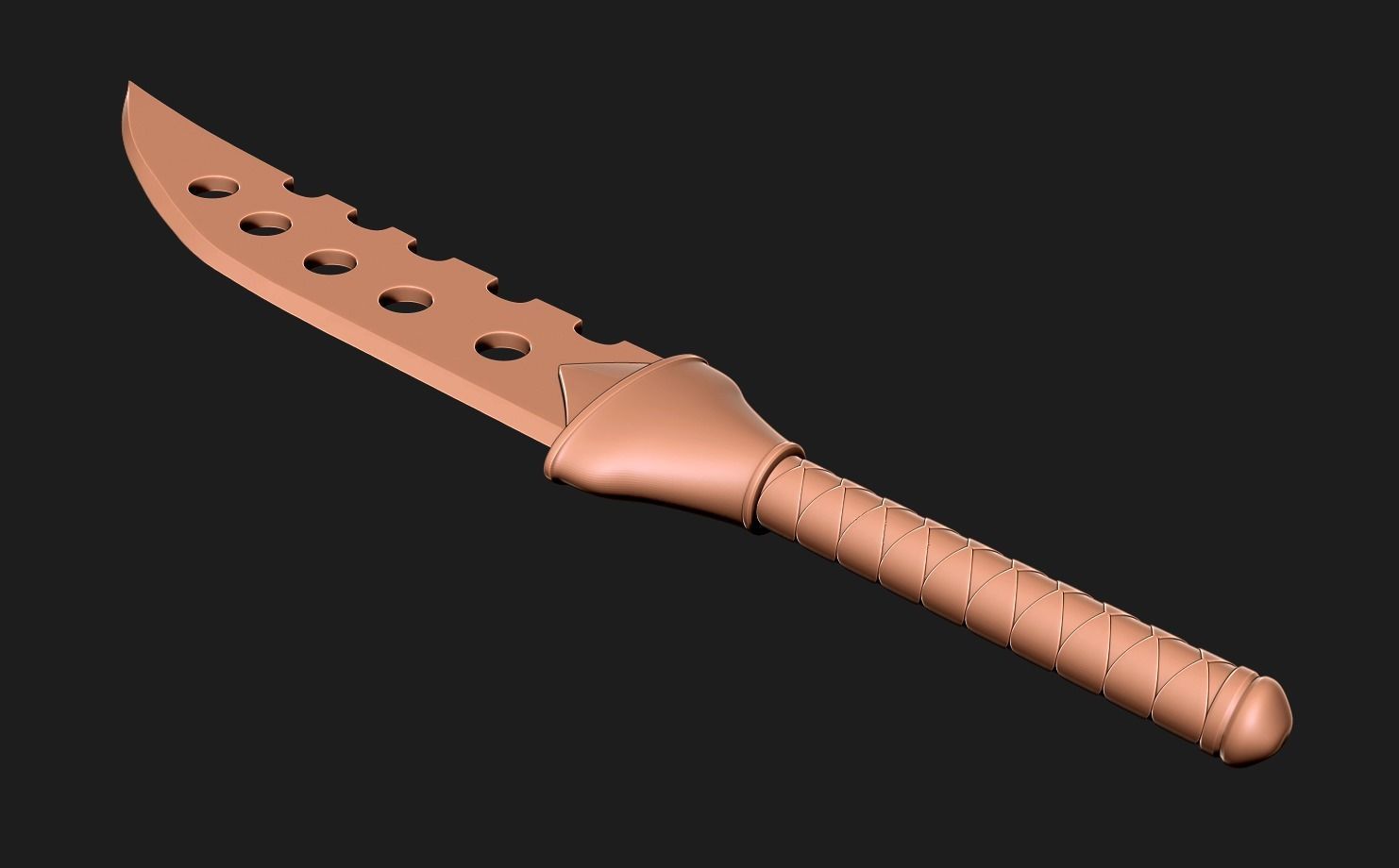 Demon Sword Lostvayne - Seven deadly sins Free 3D print model_4