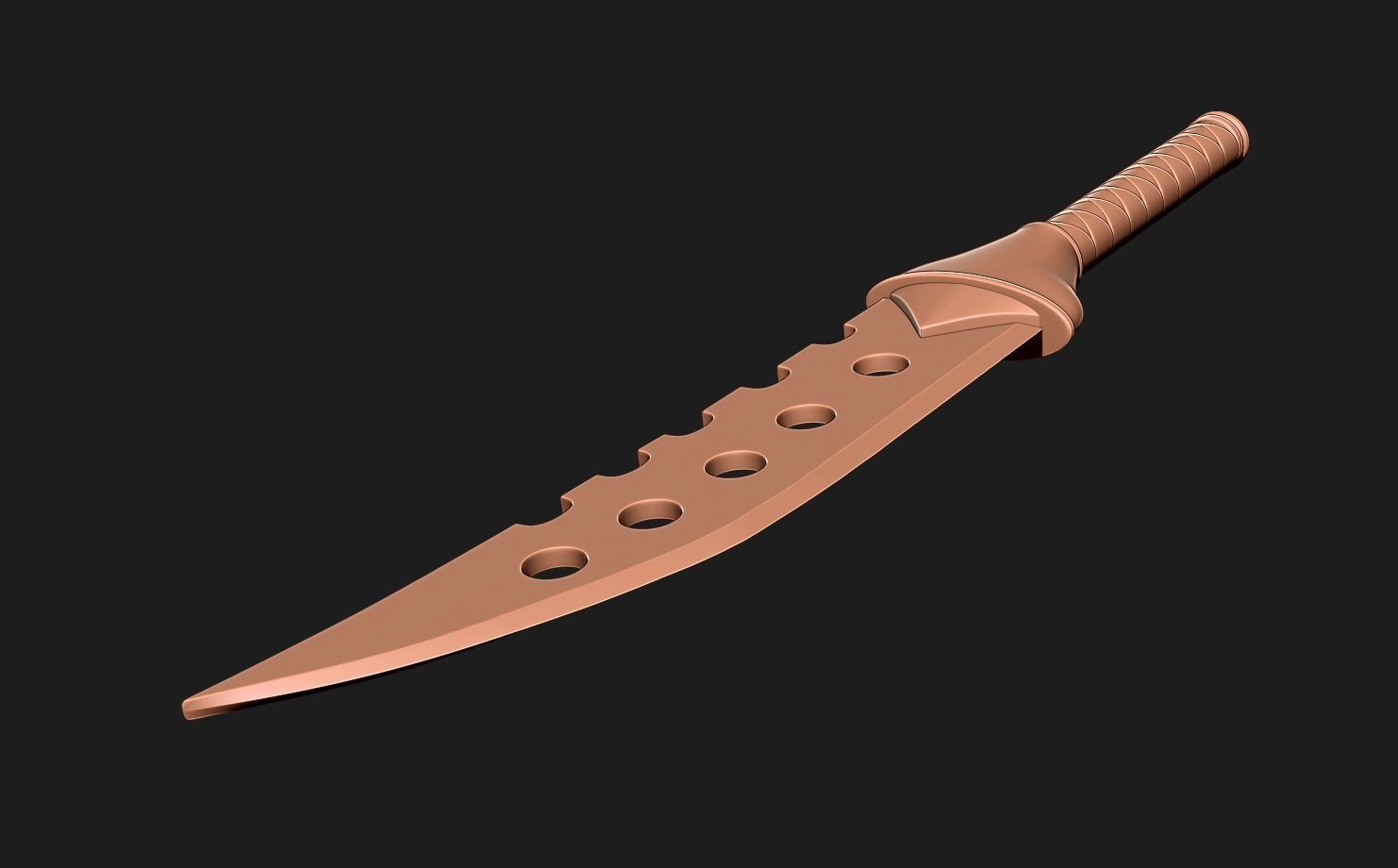Demon Sword Lostvayne - Seven deadly sins Free 3D print model_5