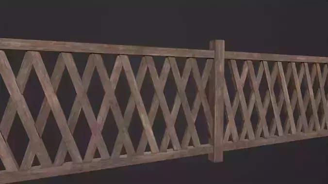 Fence 3D Model