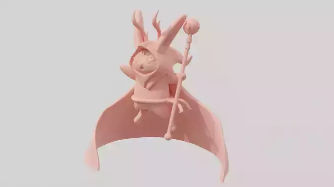 The Cloaked Sage - Here to Slay 3D print model