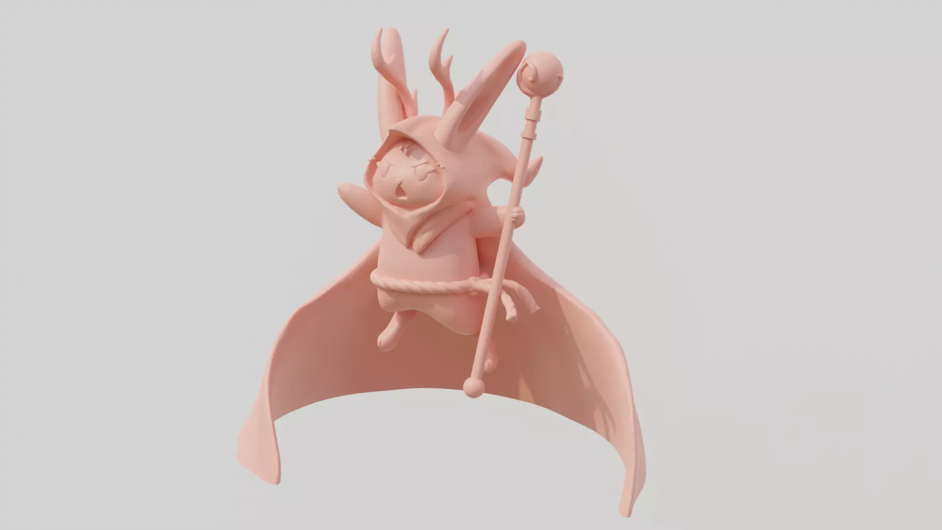 The Cloaked Sage - Here to Slay 3D print model