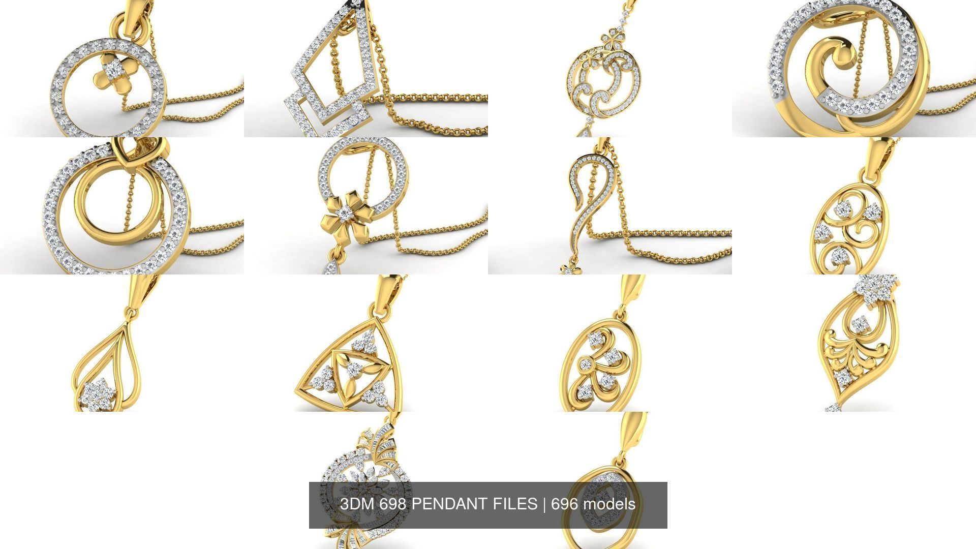 3DM 698 PENDANT FILES 3D Model Collection_91