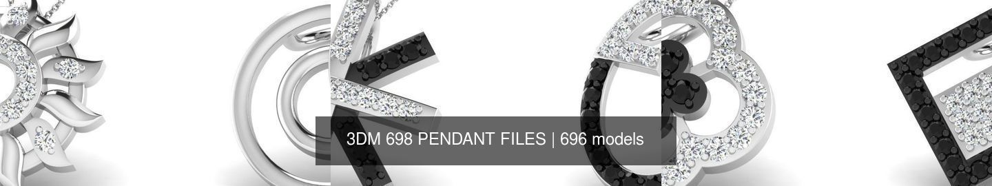 3DM 698 PENDANT FILES 3D Model Collection_78