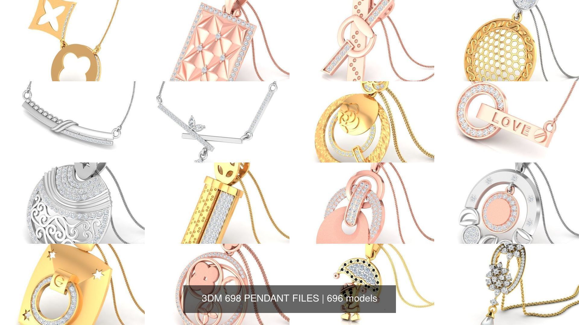 3DM 698 PENDANT FILES 3D Model Collection_40