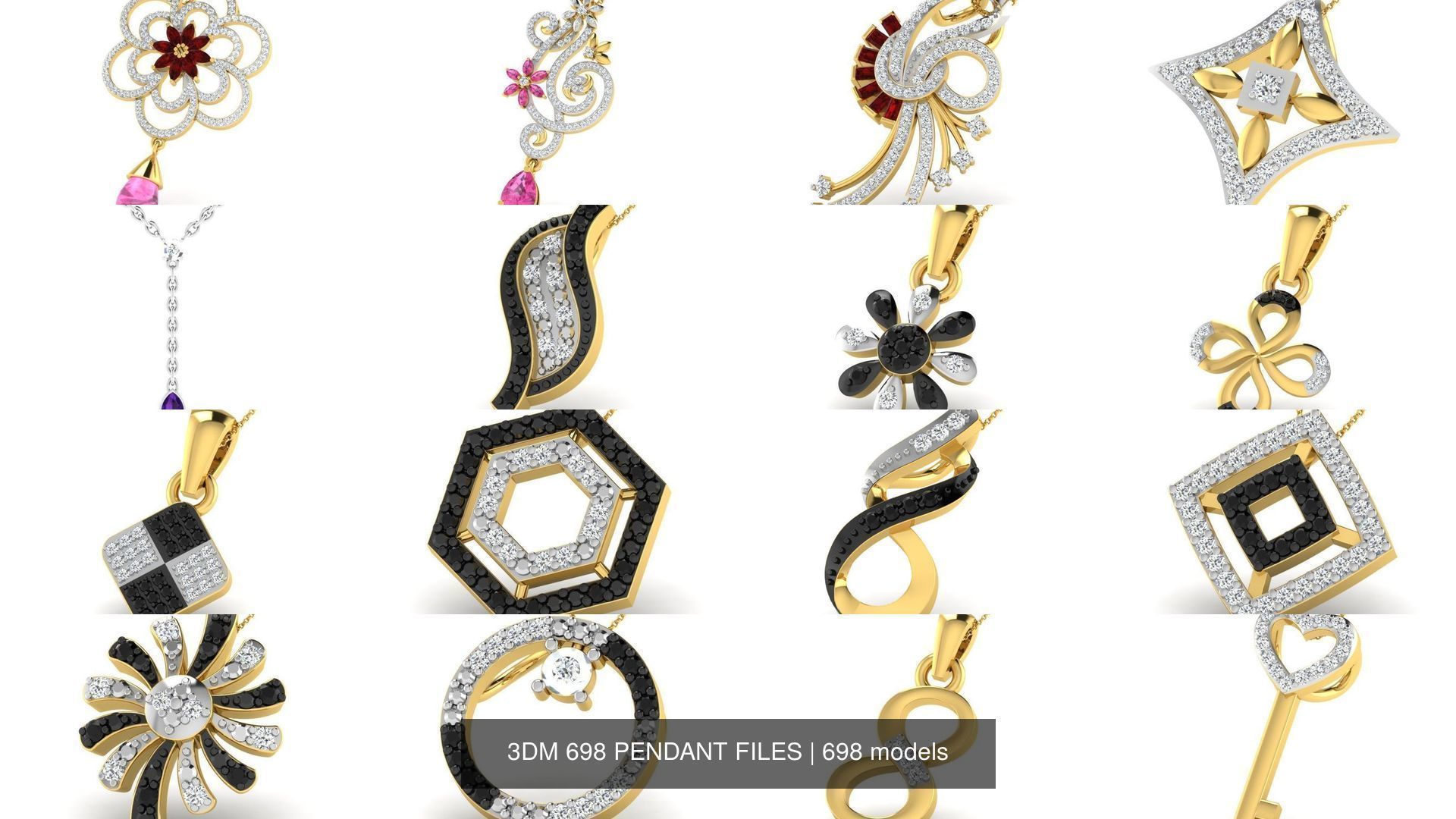 3DM 698 PENDANT FILES 3D Model Collection_223