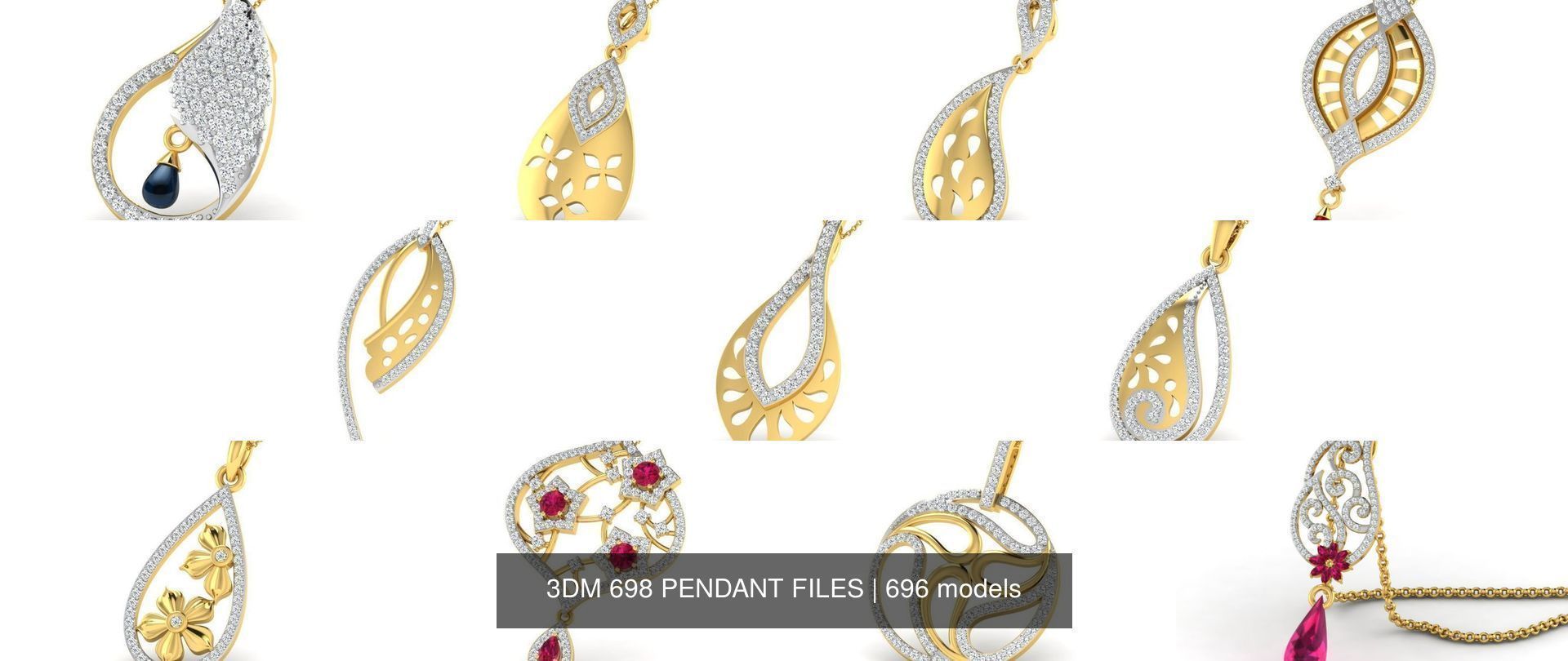 3DM 698 PENDANT FILES 3D Model Collection_211
