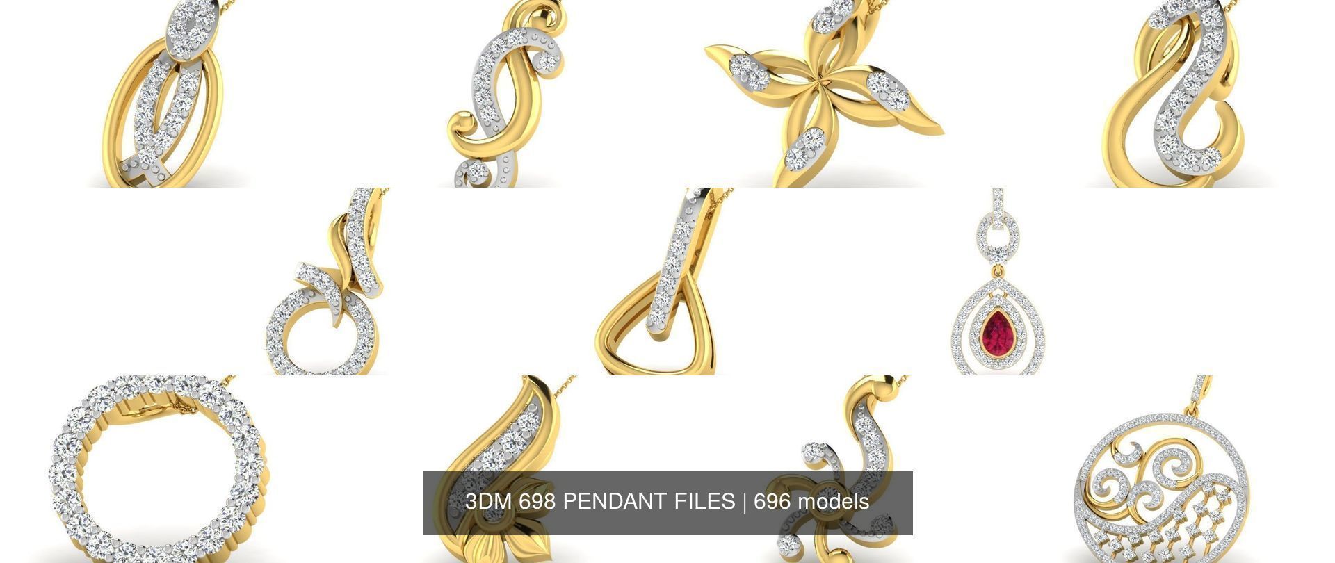3DM 698 PENDANT FILES 3D Model Collection_206