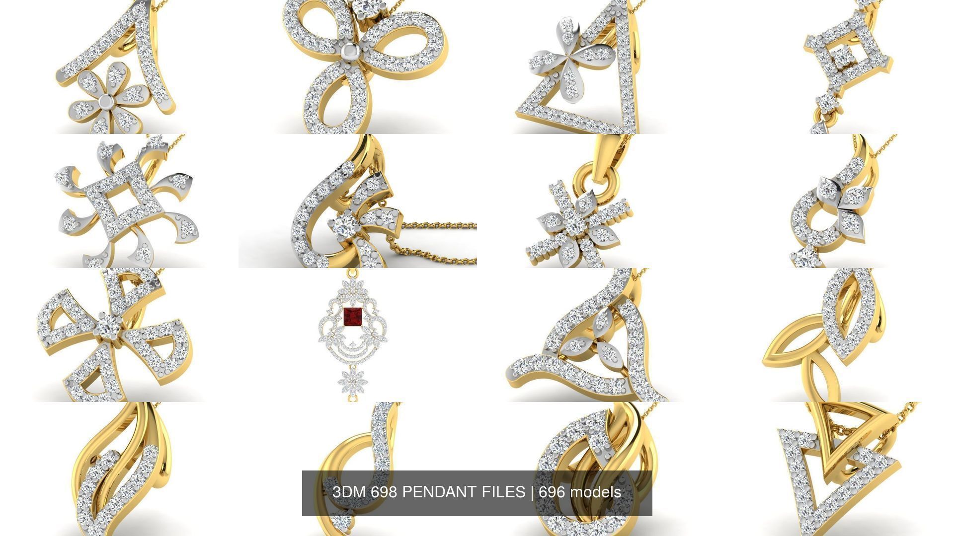 3DM 698 PENDANT FILES 3D Model Collection_171