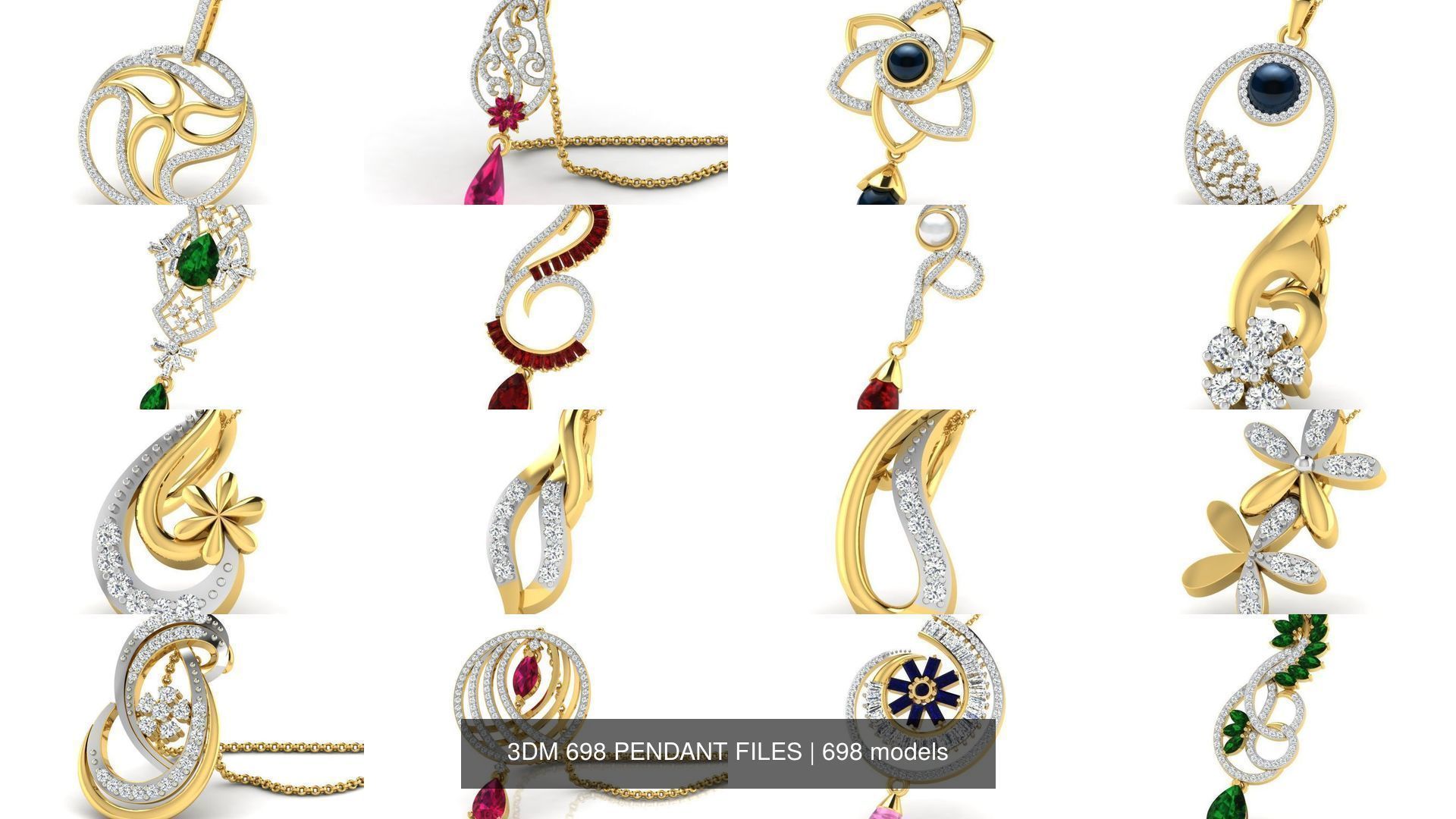 3DM 698 PENDANT FILES 3D Model Collection_216