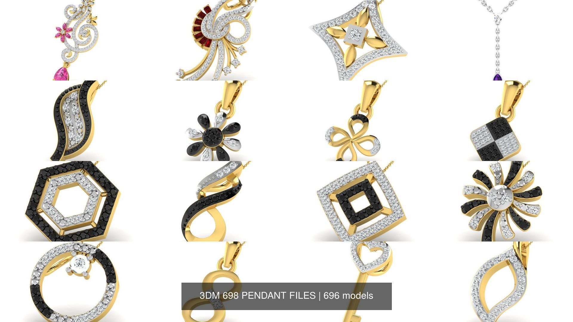 3DM 698 PENDANT FILES 3D Model Collection_224