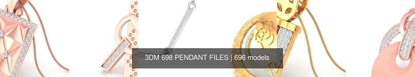 3DM 698 PENDANT FILES 3D Model Collection_42