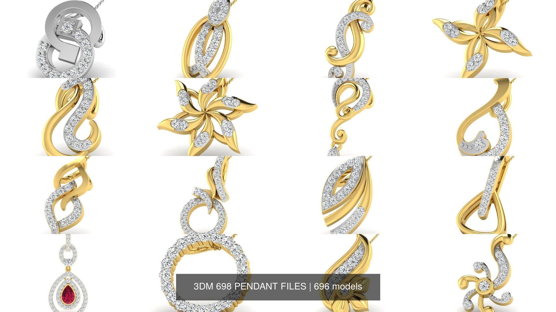 3DM 698 PENDANT FILES 3D Model Collection_204
