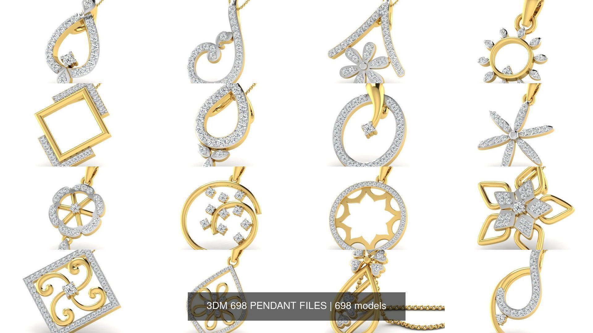 3DM 698 PENDANT FILES 3D Model Collection_125