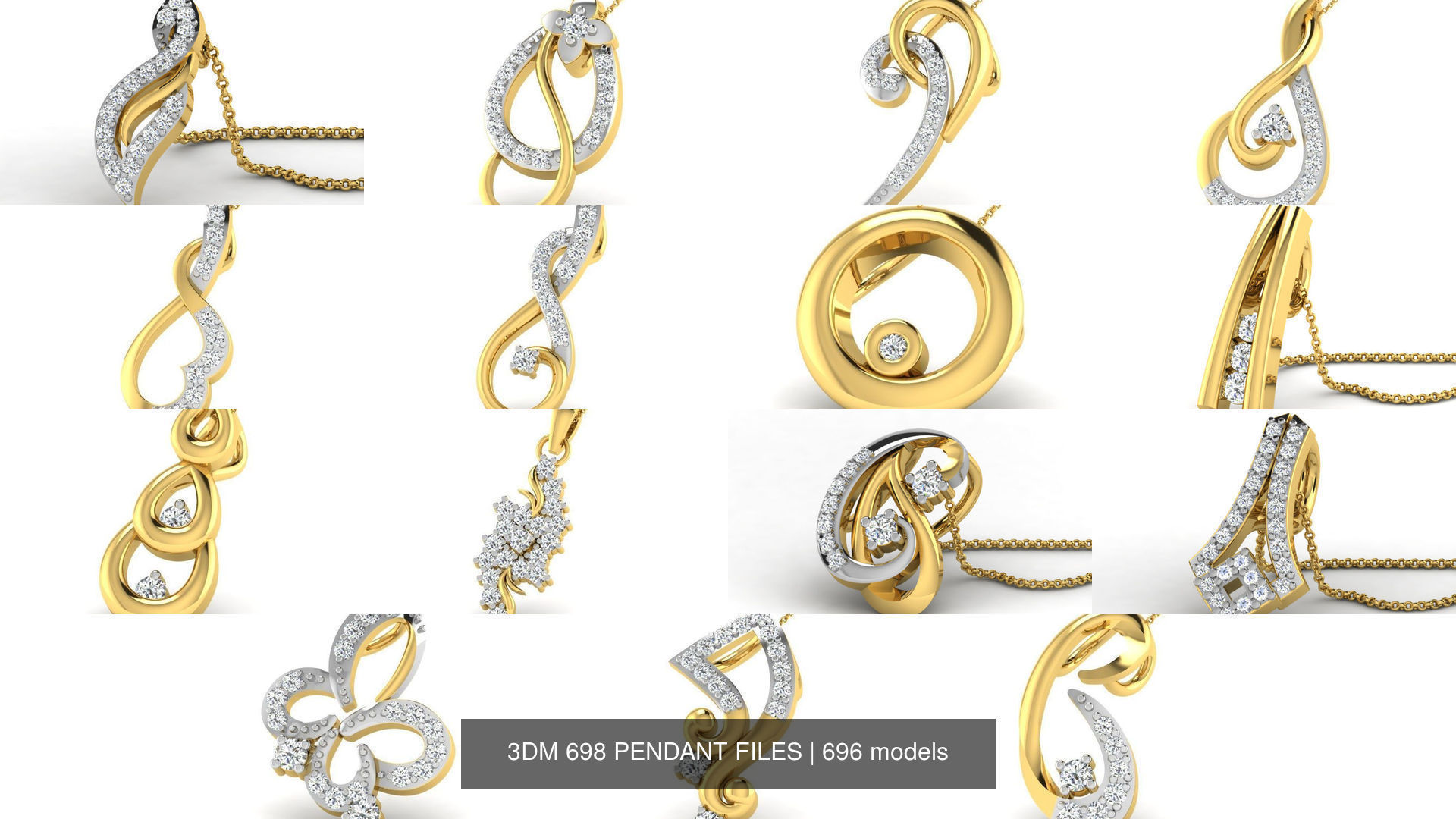 3DM 698 PENDANT FILES 3D Model Collection_240