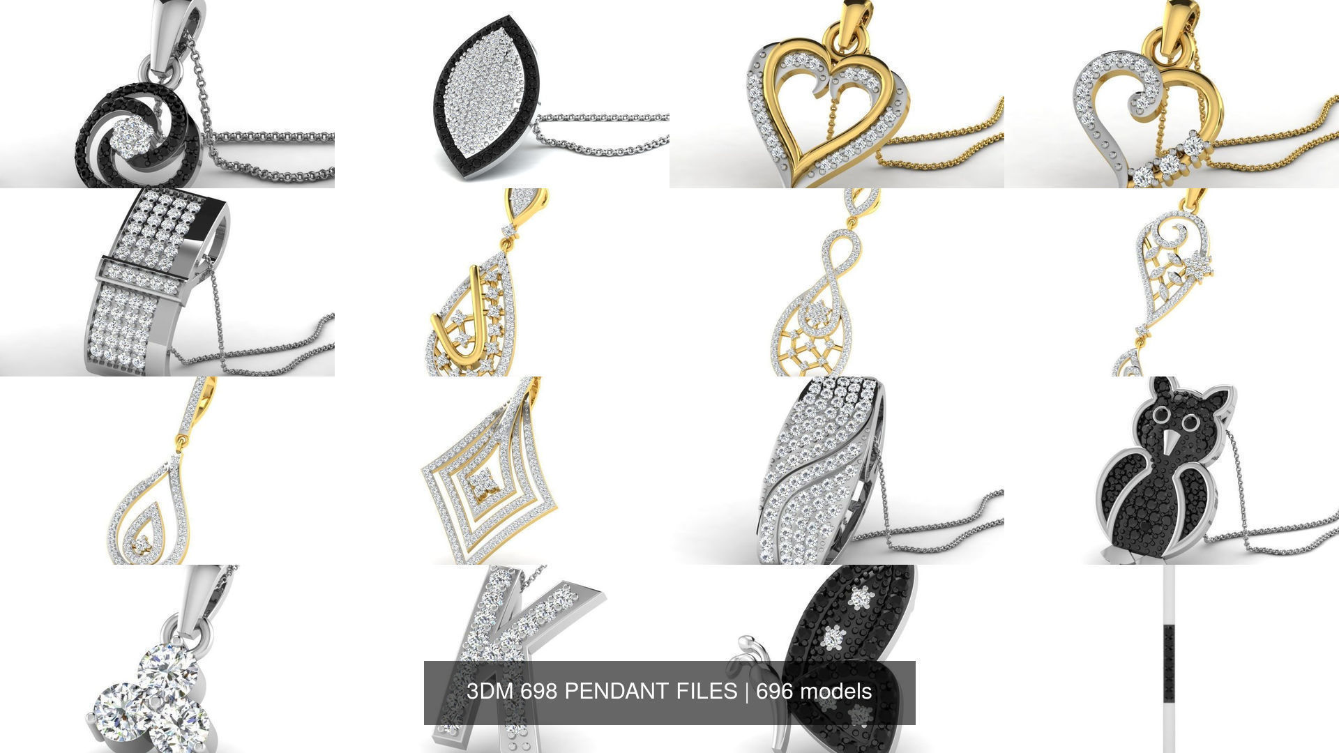 3DM 698 PENDANT FILES 3D Model Collection_66