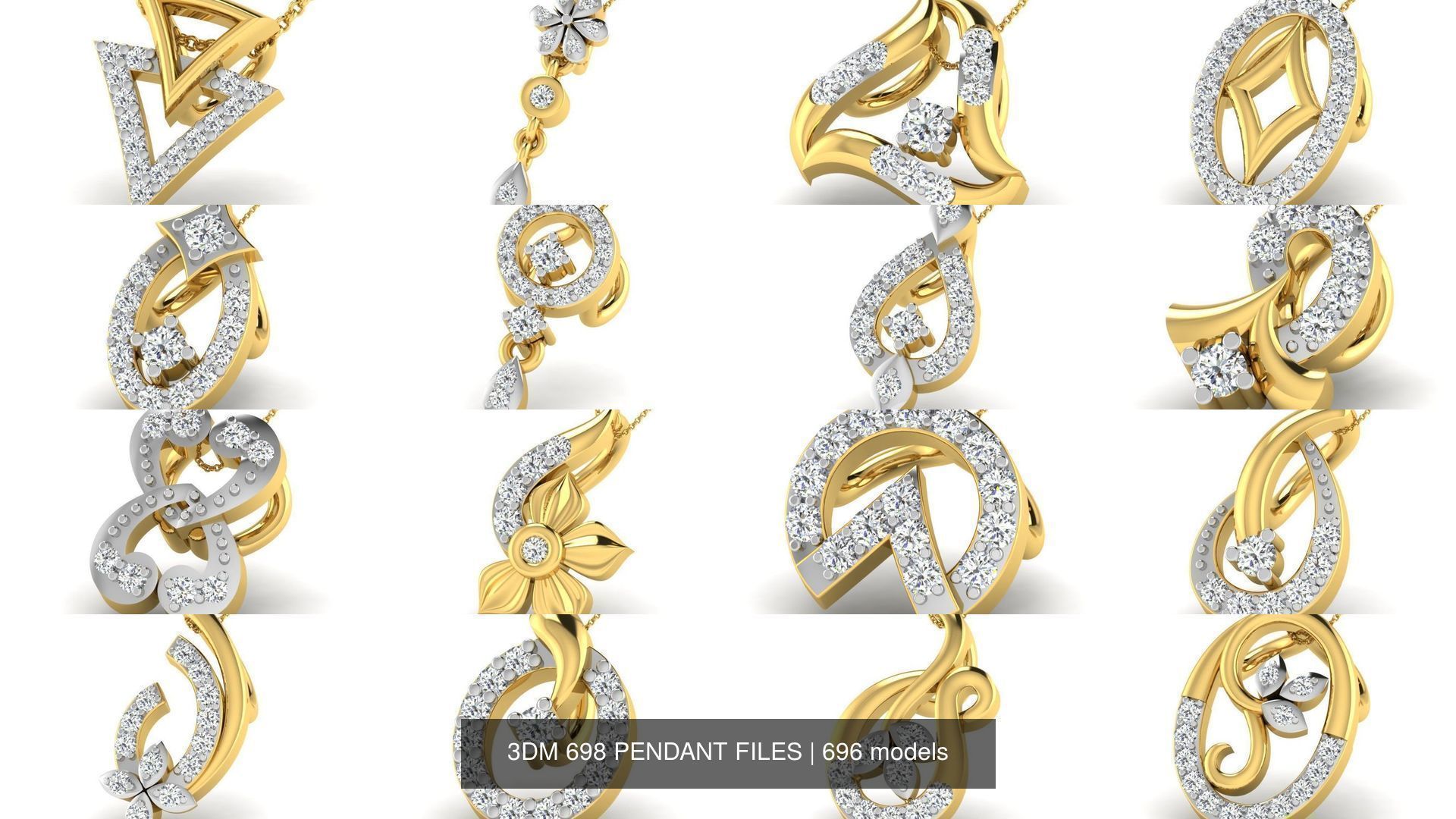 3DM 698 PENDANT FILES 3D Model Collection_176