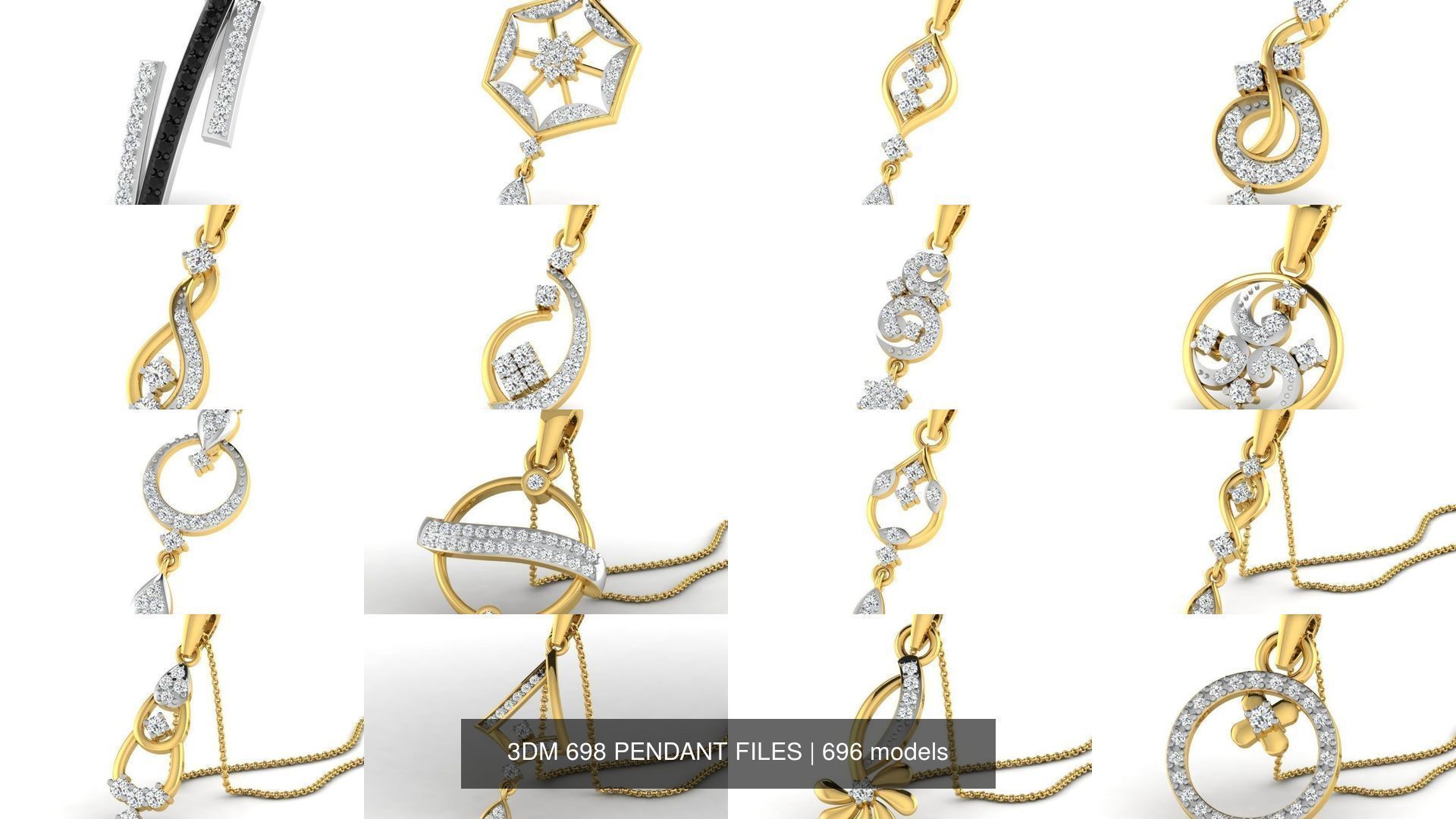 3DM 698 PENDANT FILES 3D Model Collection_86