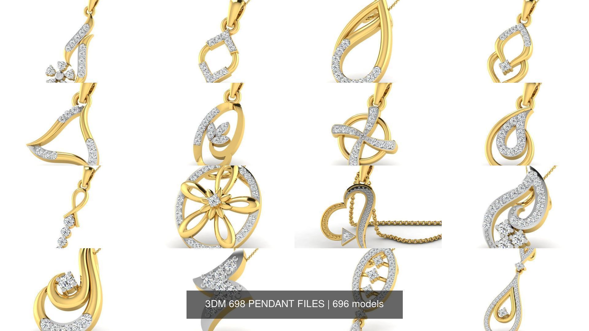 3DM 698 PENDANT FILES 3D Model Collection_150
