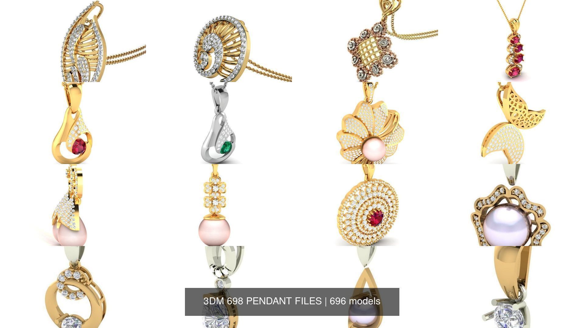 3DM 698 PENDANT FILES 3D Model Collection_9