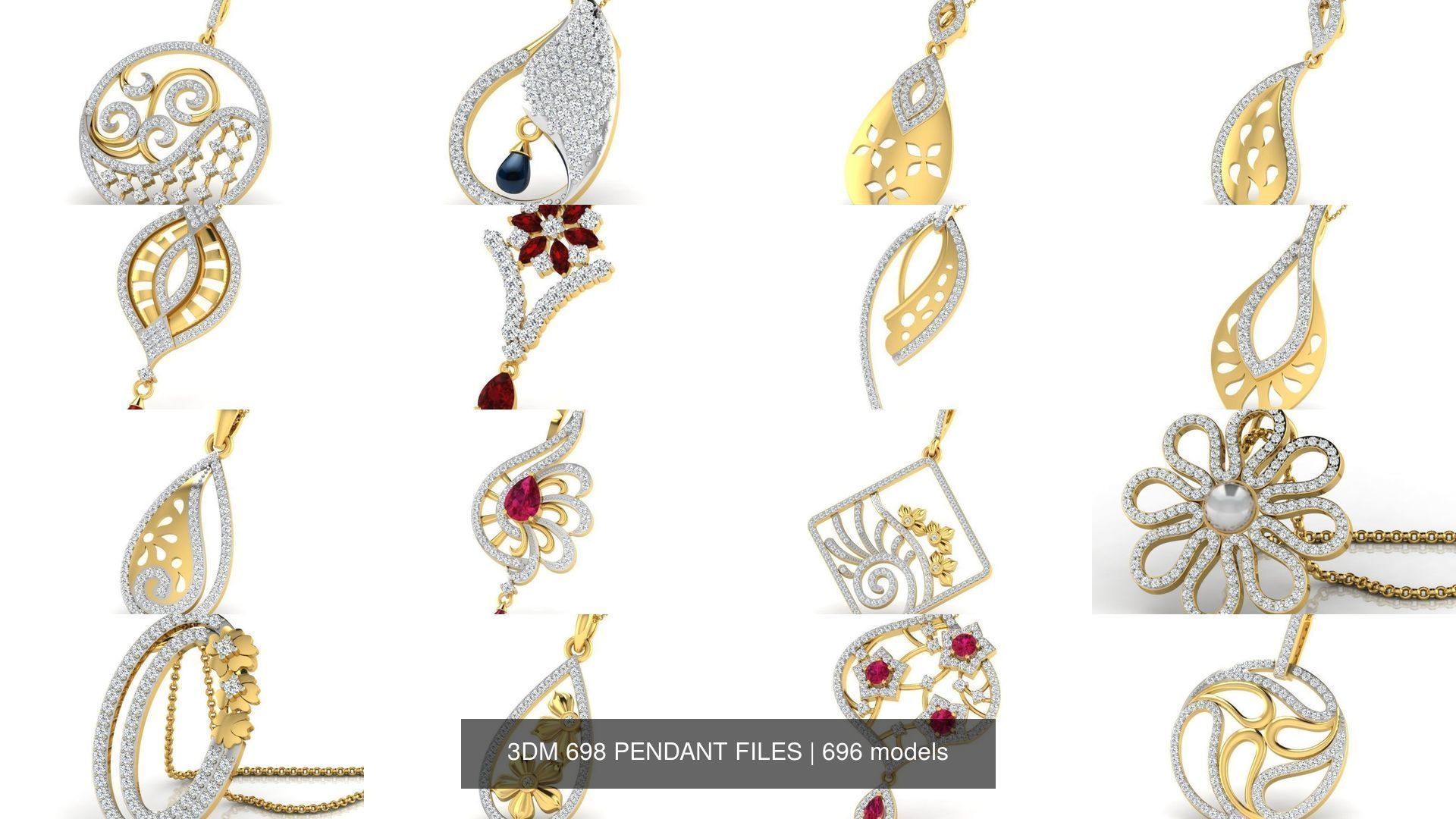 3DM 698 PENDANT FILES 3D Model Collection_210