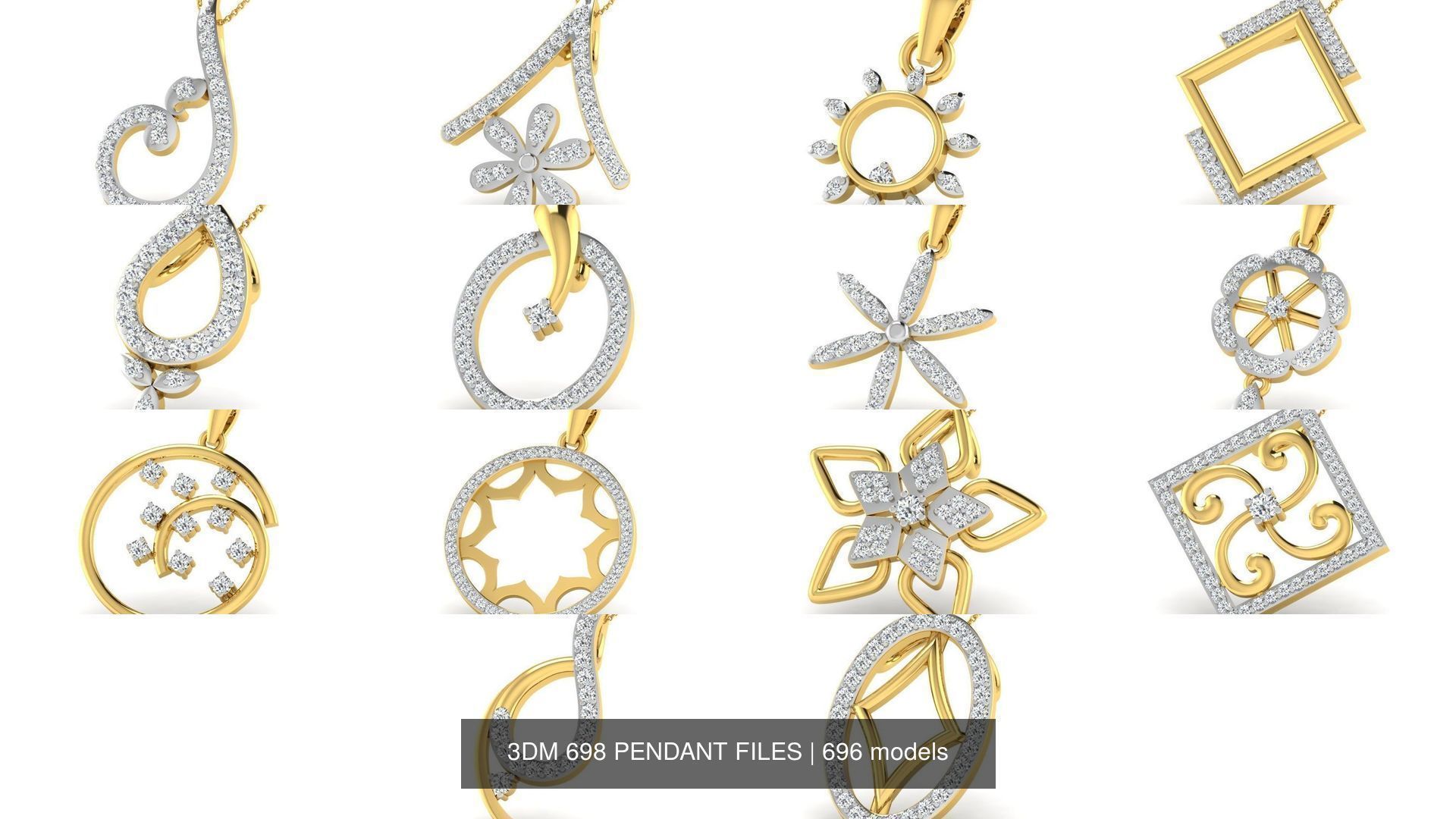 3DM 698 PENDANT FILES 3D Model Collection_127