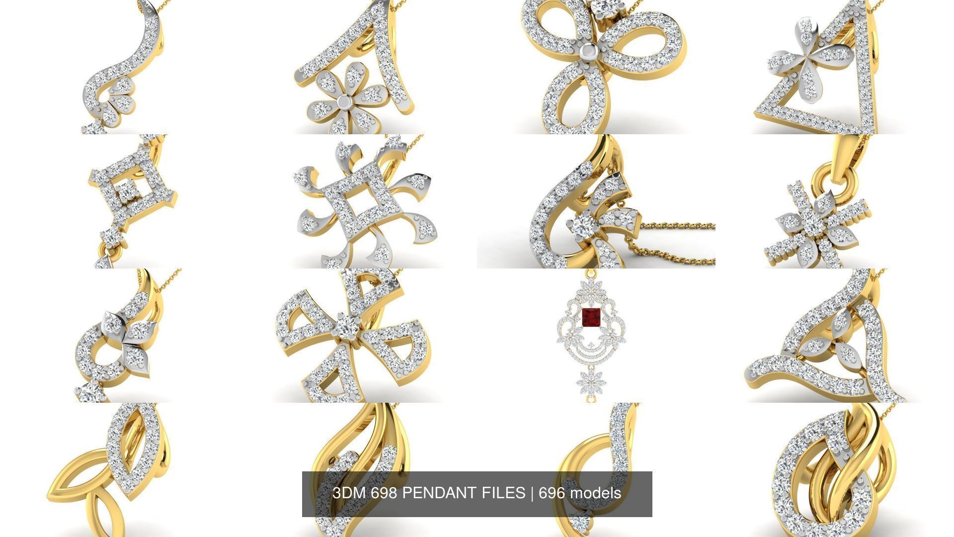 3DM 698 PENDANT FILES 3D Model Collection_168