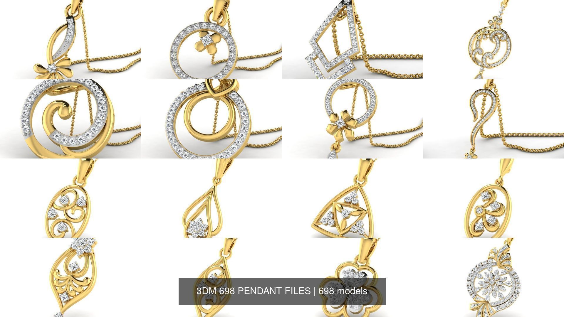 3DM 698 PENDANT FILES 3D Model Collection_90