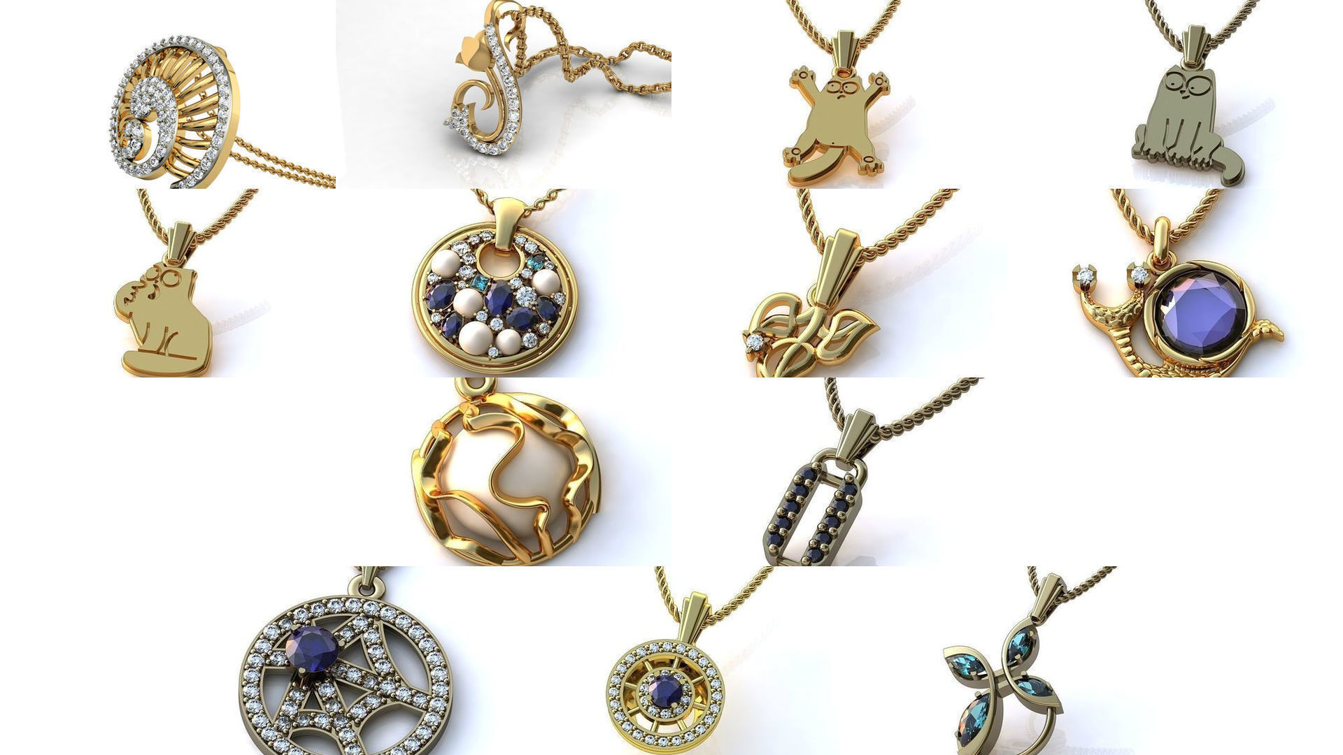 3DM 698 PENDANT FILES 3D Model Collection_257