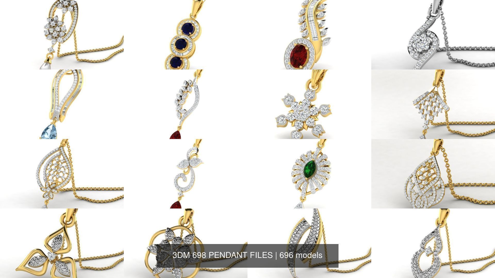 3DM 698 PENDANT FILES 3D Model Collection_45