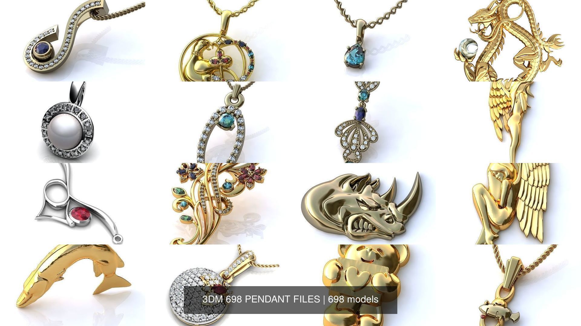 3DM 698 PENDANT FILES 3D Model Collection_265