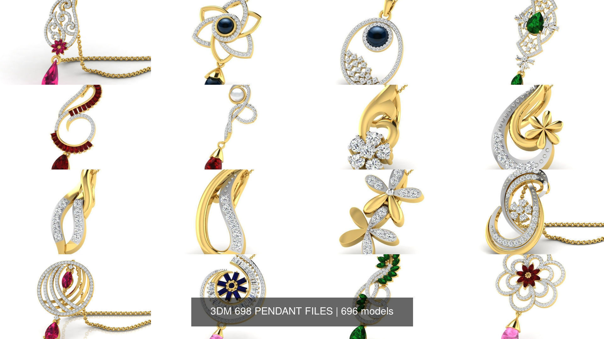 3DM 698 PENDANT FILES 3D Model Collection_217